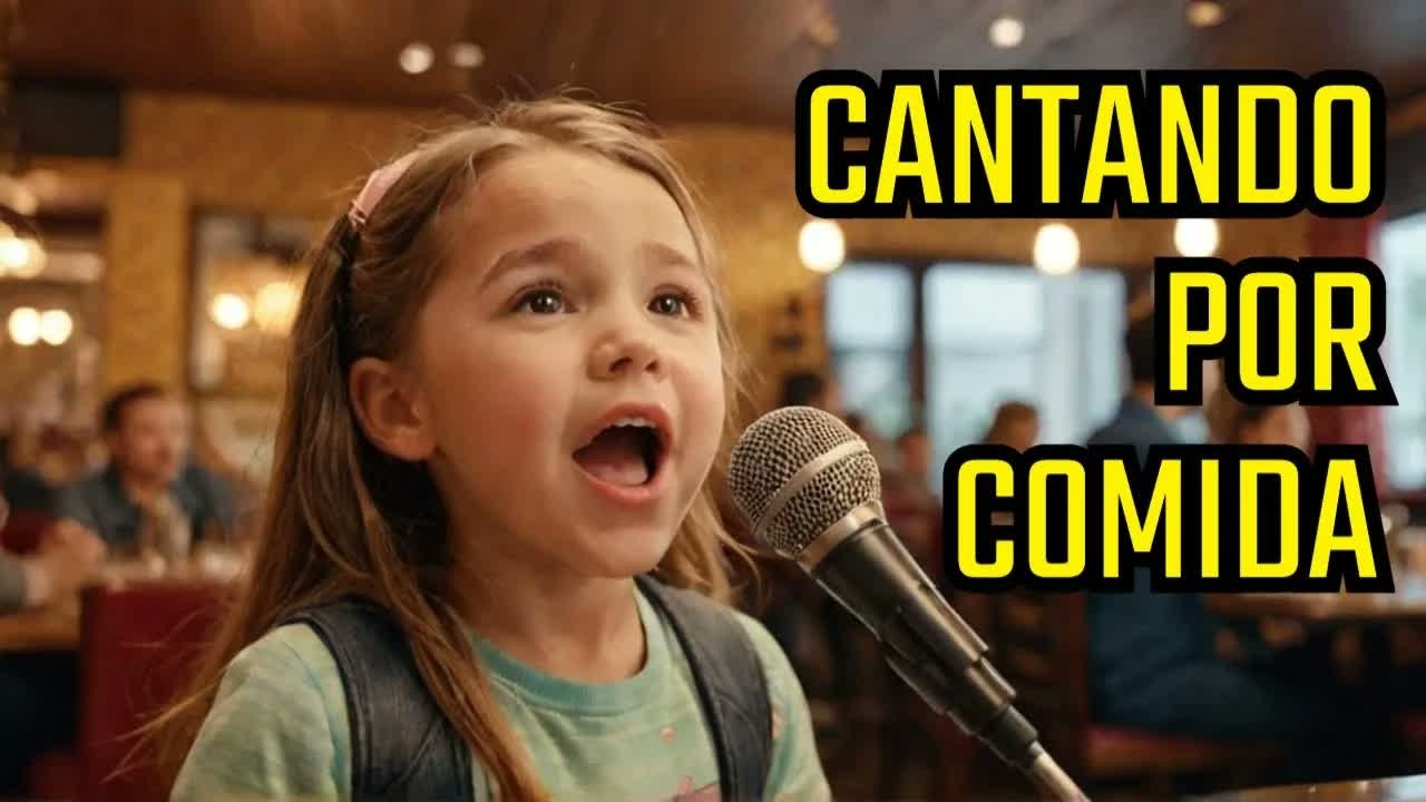 Funcionário Deixa GAROTINHA Cantar no Restaurante e é APLAUDIDO