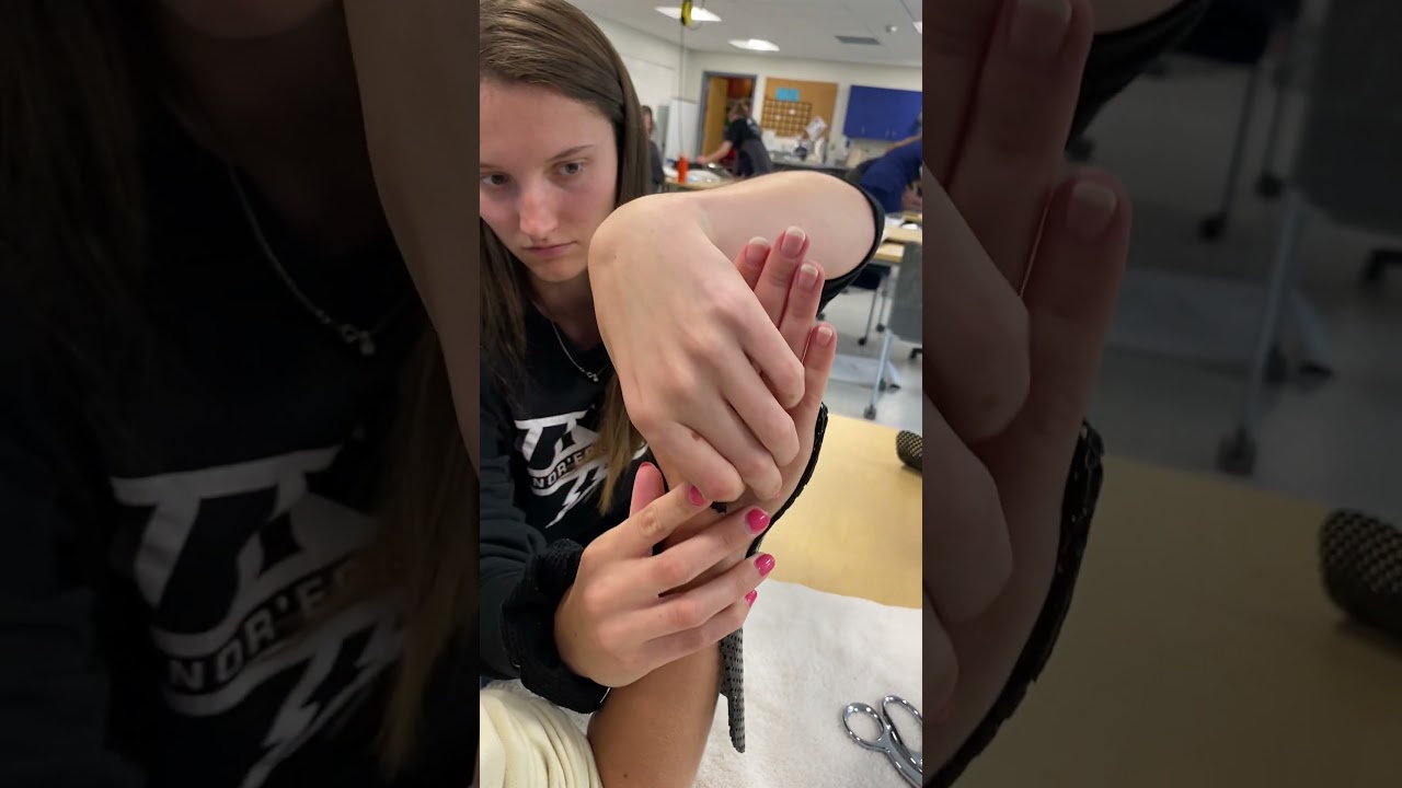 Orthotic Splint Making &ndash; UNE Occupational Therapy Lab