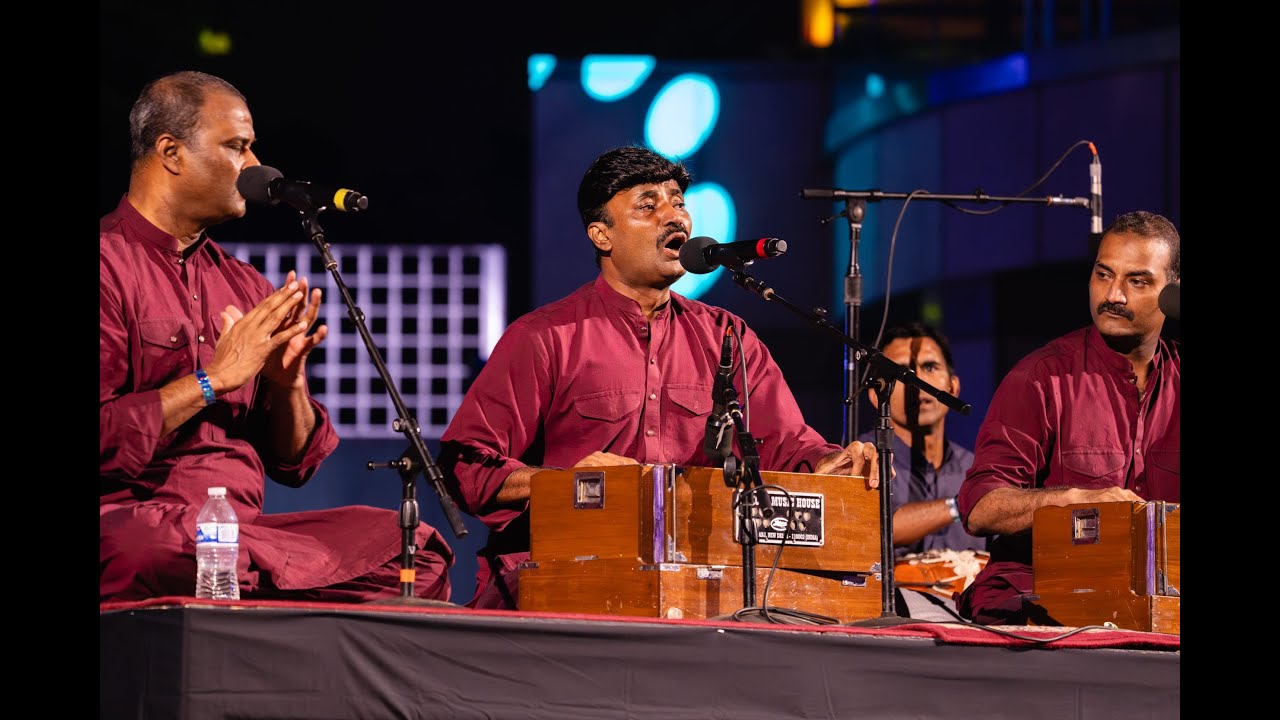 Saami Brothers Qawwal performs live at Grand Performances in Los Angeles