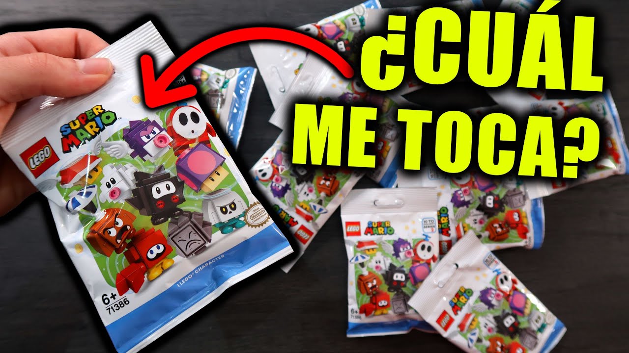voy a abrir 12 SOBRES de ENEMIGOS para LEGO SUPER MARIO 😎 ¿CUÁL ME TOCA? (Segunda edición 2021)