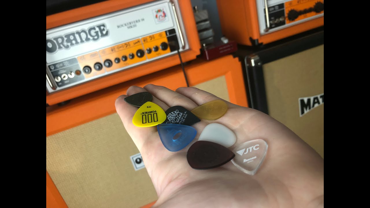 Picks for Shred Guitar (Dunlop Jazz 3, Flow, Sharp, Tortex, Ibanez JTC, Gravity, Ernie Ball Prodigy)