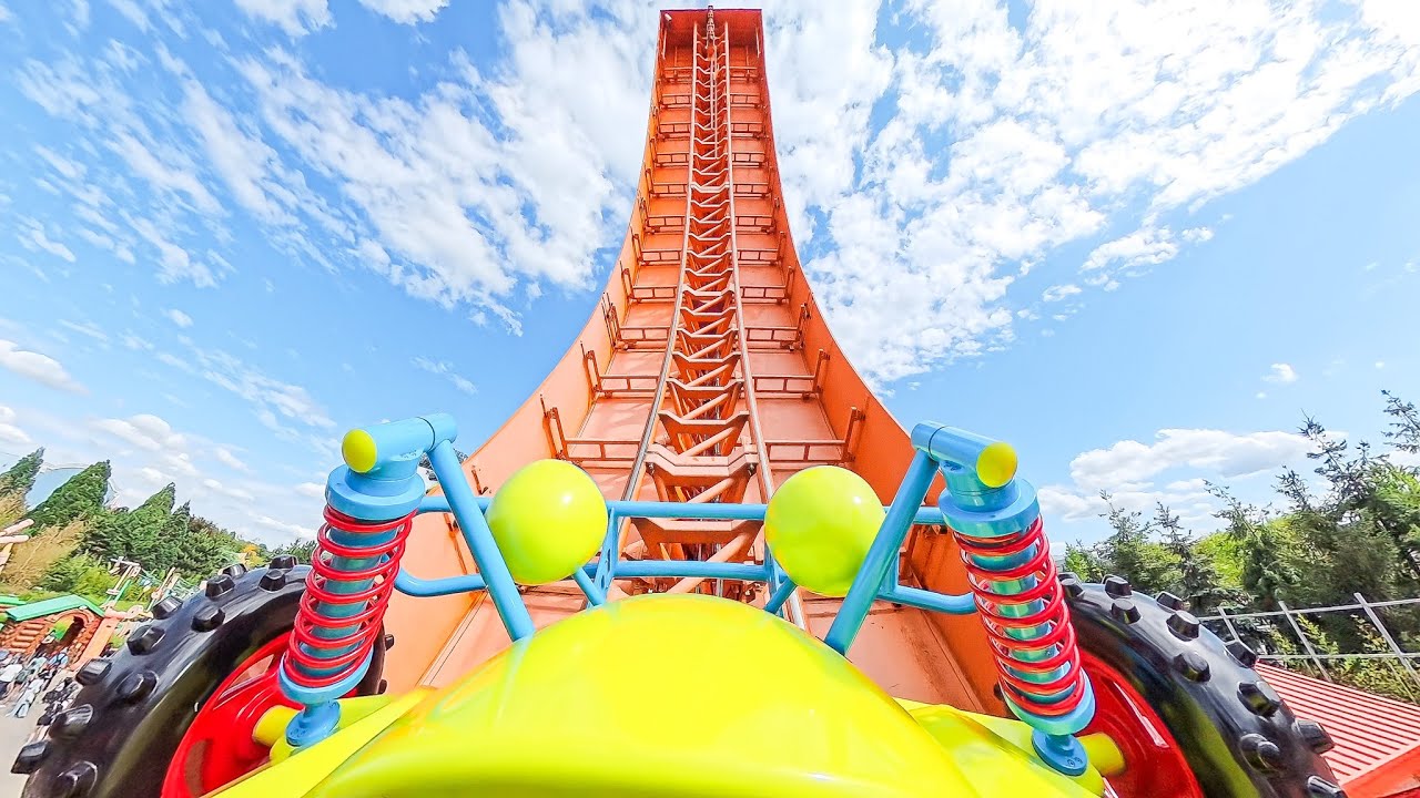 Vertical Disney Coaster | Toy Story RC Racer POV