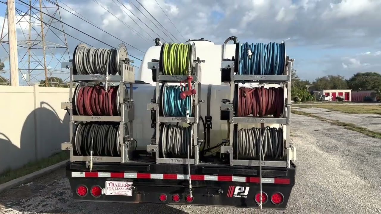 Update to My Mega Pressure Wash Trailer aka ‘Megalodon’.  Aim High Pressure Wash.  #23