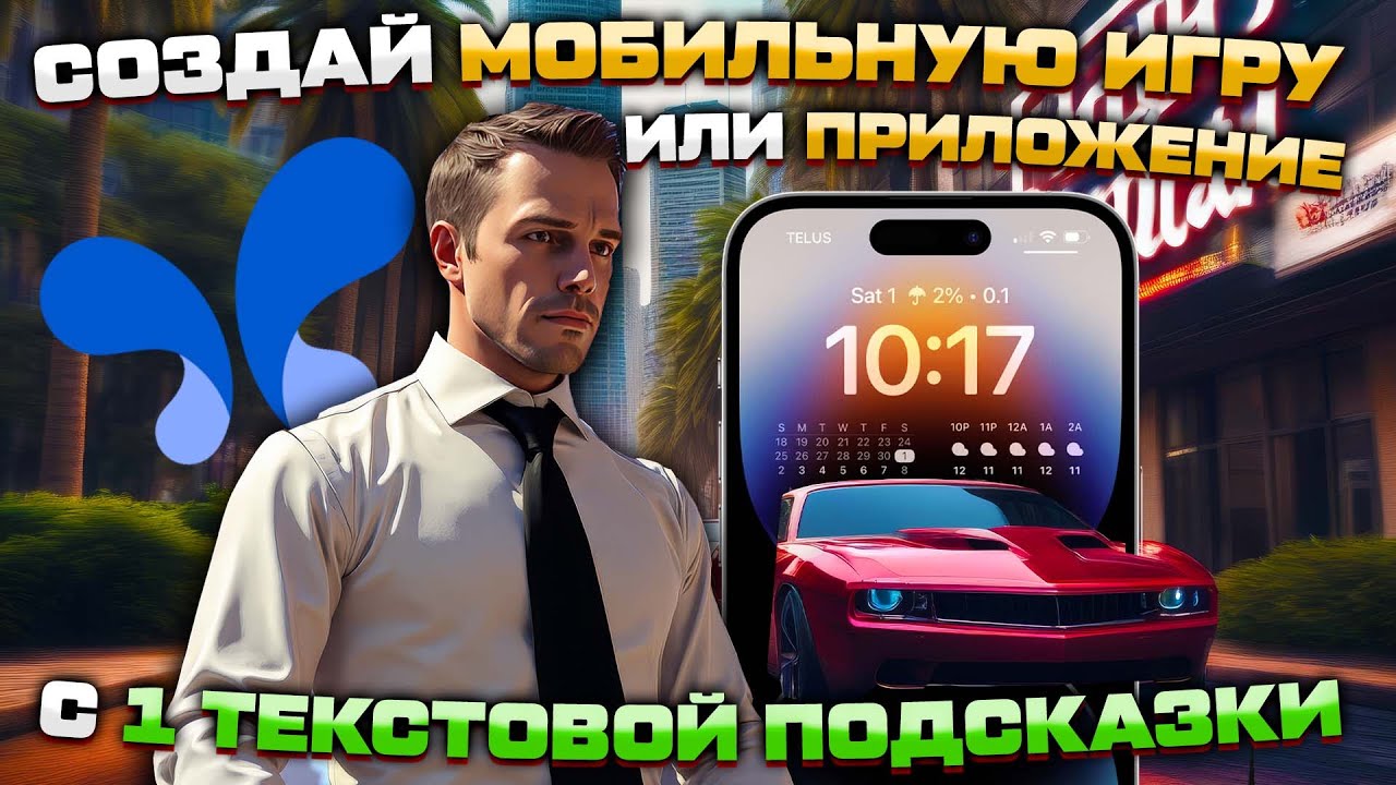 Создание мобильной игры по 1 текстовой команде с помощью Google AI Studio | Приложение за 1 промпт!