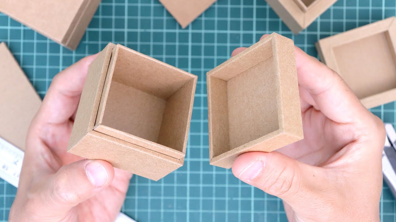 Mini Cardboard Gift Box &ndash; Try It with Any Thickness! (1.5mm / 4mm / 7mm)