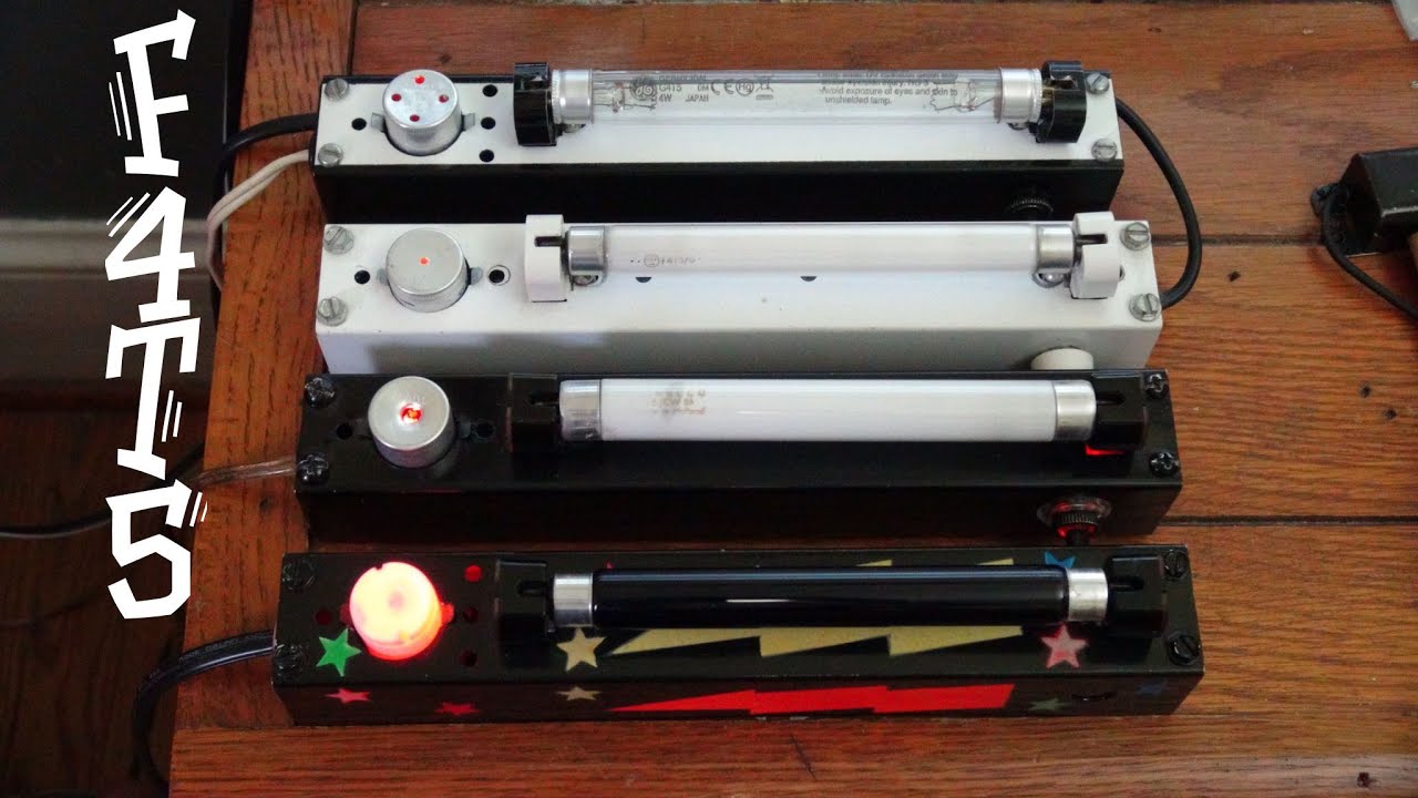 An in depth look at my F4T5 Preheat Fluorescent Light Fixtures with Ballast and unboxing