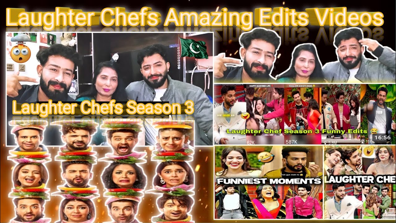 Laughter Chefs S3 Reaction | viral and crazy funny moments edits