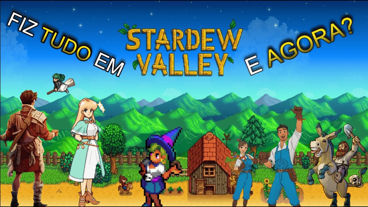 5 JOGOS ESTILO STARDEW VALLEY (FAZENDINHA) PRA VOCÊ VARIAR