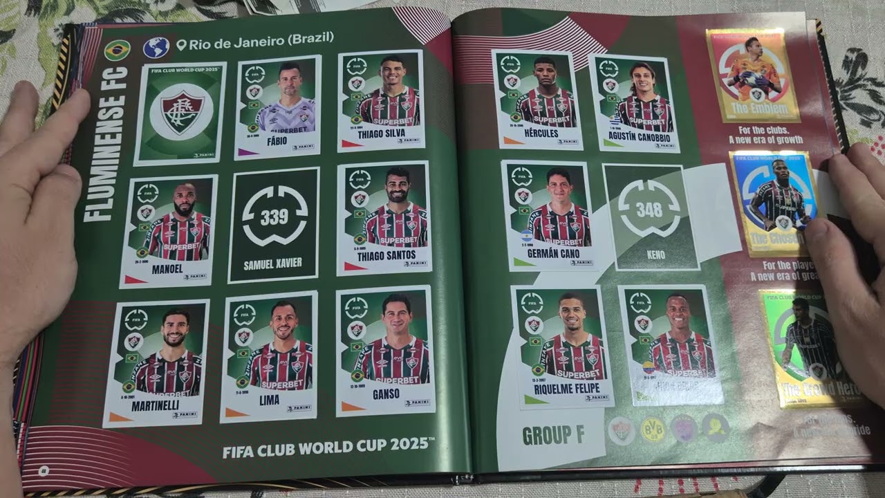 COLANDO FIGURINHAS ÁLBUM MUNDIAL DE CLUBES FIFA 2025 CAPA DURA - PARTE 10 - 100% COMPLETO