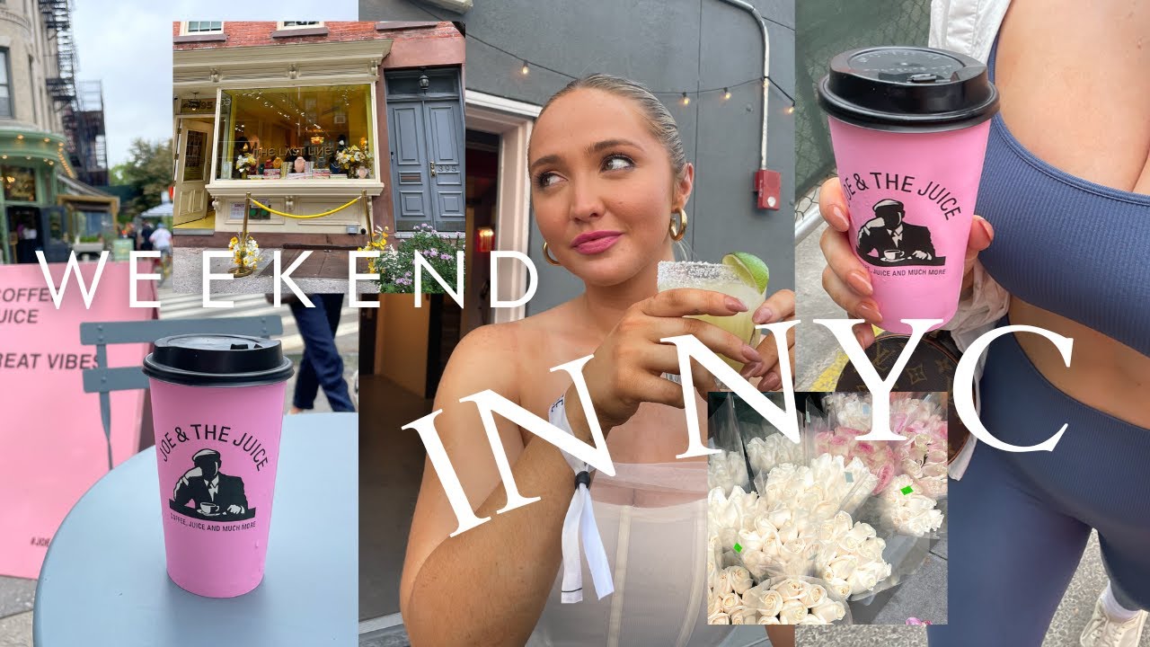 WEEKEND IN MY LIFE: NYC!! work outs, exploring the city & why I love being alone