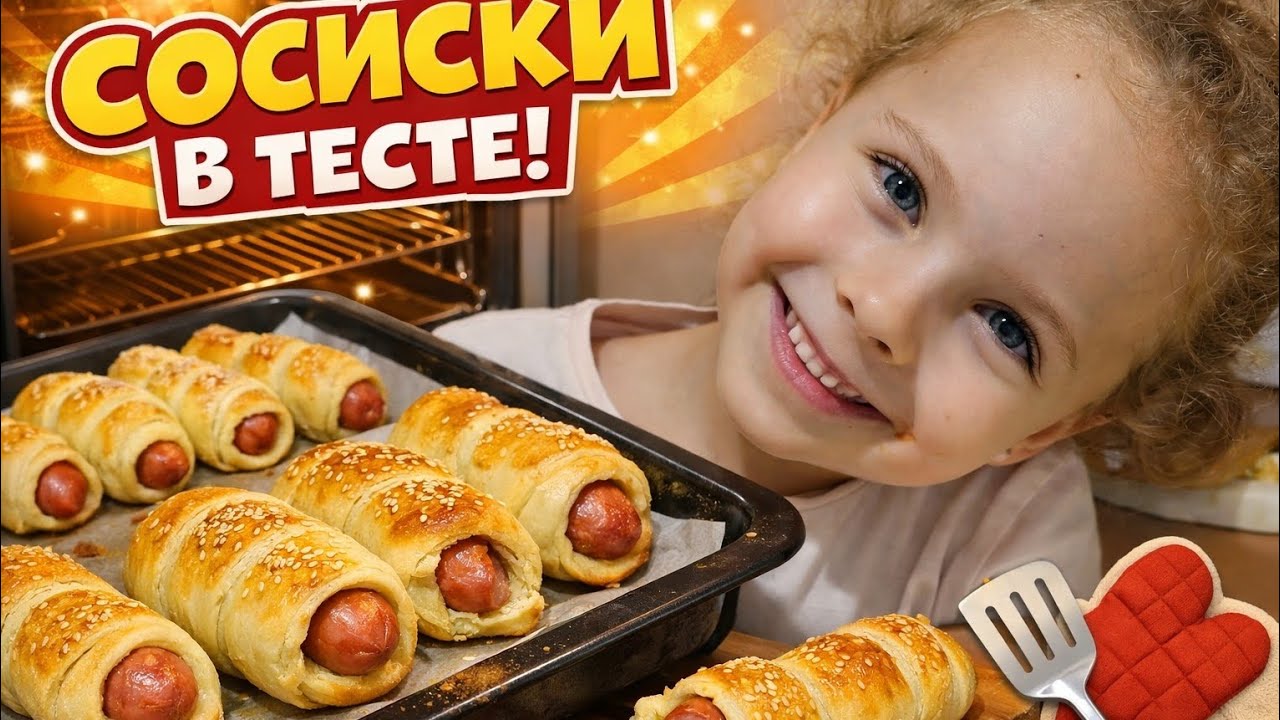 Готовим вместе с вами #сосиски в тесте. 🫔🌭🥖