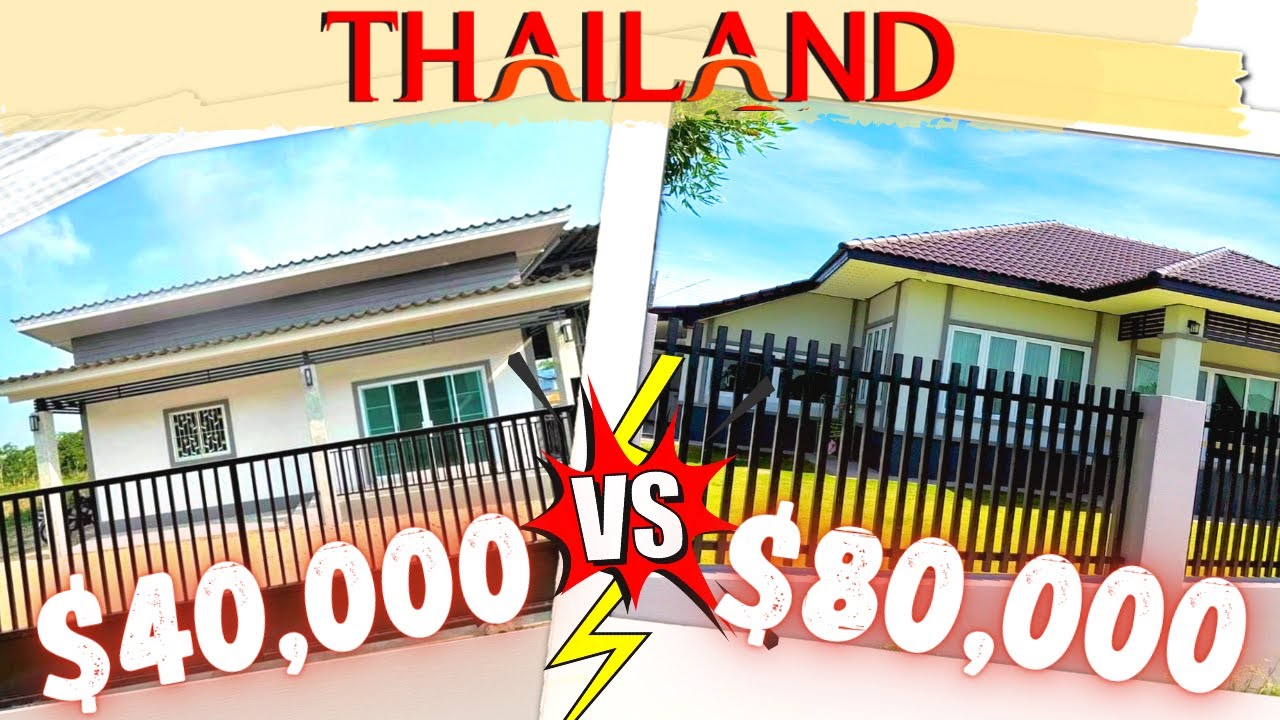 2 HOUSES FOR SALE IN NORTH THAILAND!  $40K Vs $80K this is NOT! Pattaya folks pt.2)