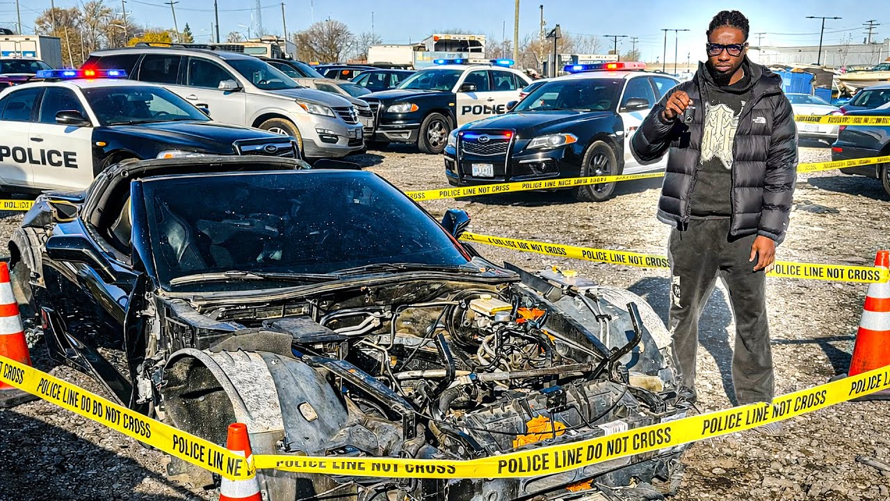 Мой Corvette Z06 был украден и разобран на запчасти.