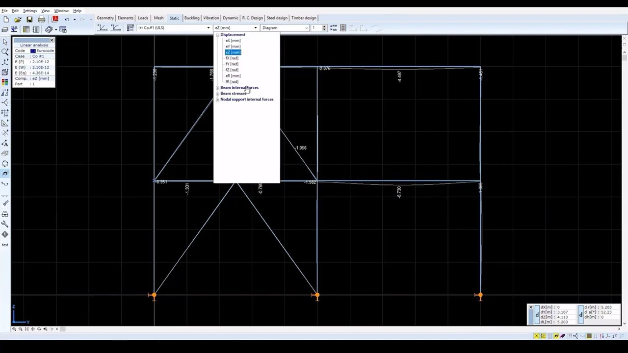 AXISVM X7 R3 - Step by Step Tutorial - Part 2, Frame modeling