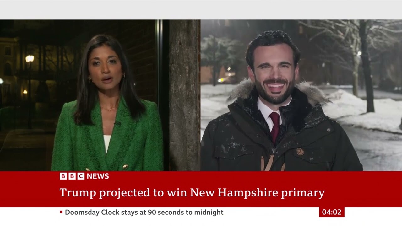 Trump wins New Hampshire Republican Primary |   BBC News