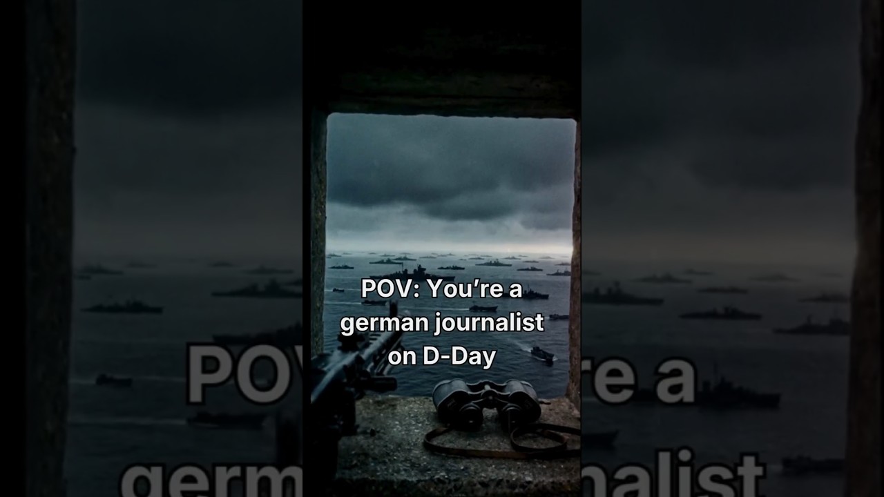 Reporting from the Bunker: D-Day through the eyes of a German journalist (70s style)