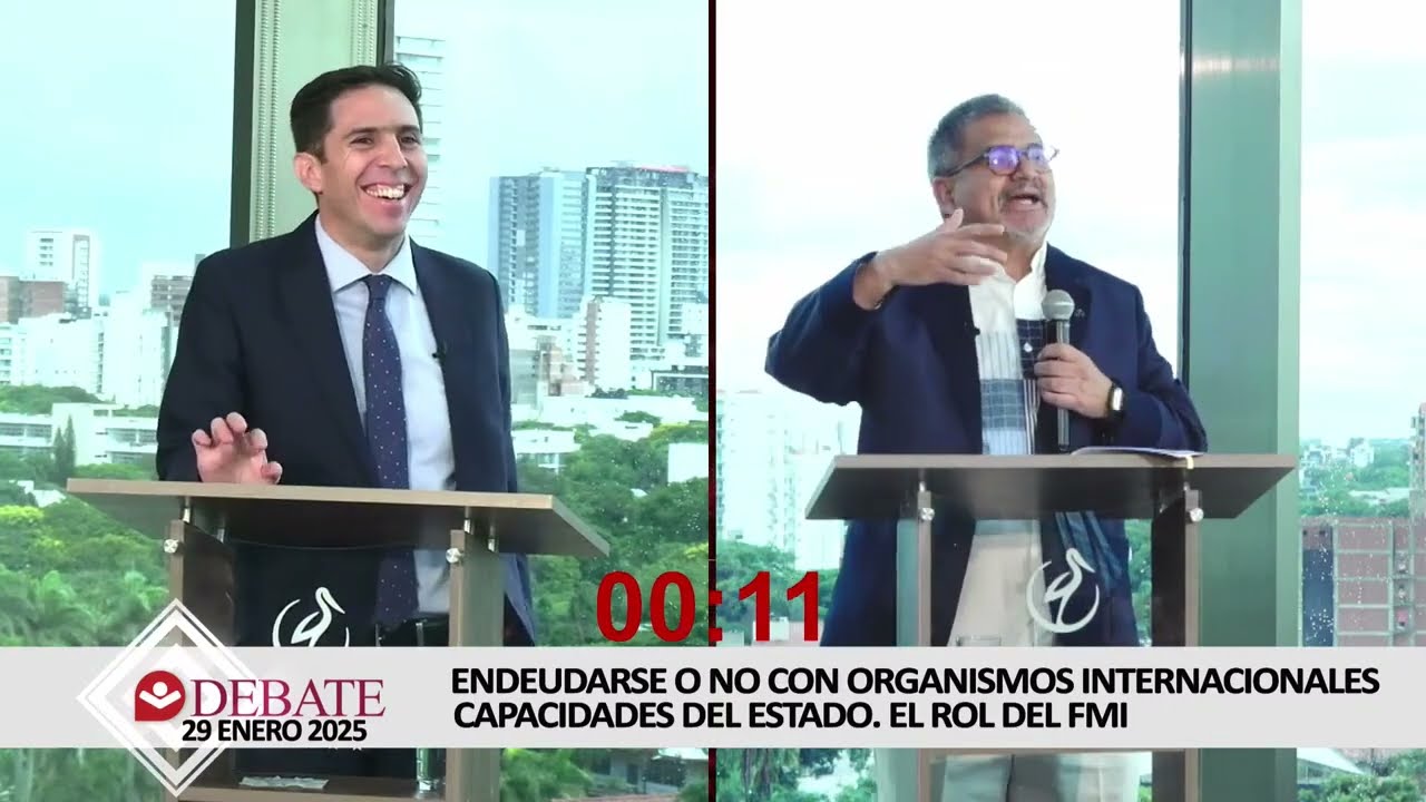 Hay que despolitizar la economía: Debate Gonzalo Chávez vs Mauricio Ríos García