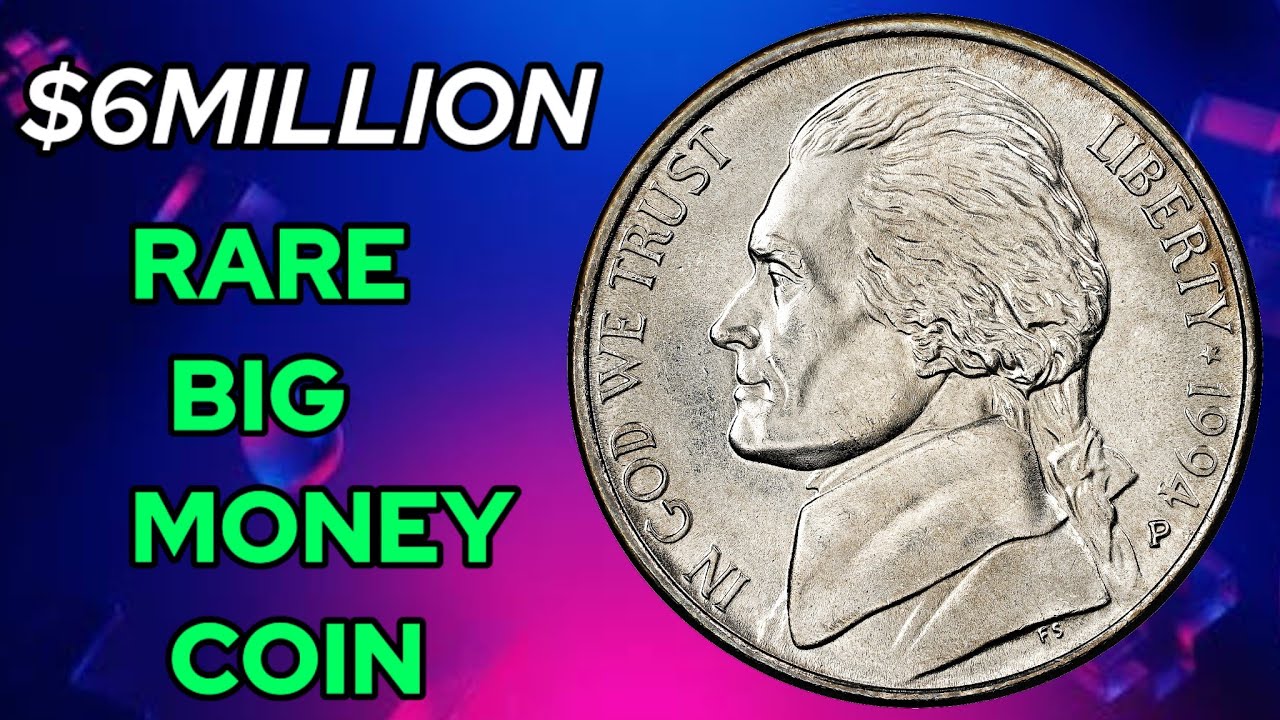 RARE 1994-P Jefferson Nickel Worth BIG MONEY!  Valuable 5 Cent Coin You Should Look For!