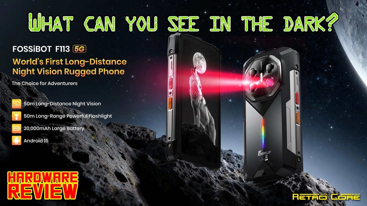 Telephoto Night vision?  Fossibot F113 full review