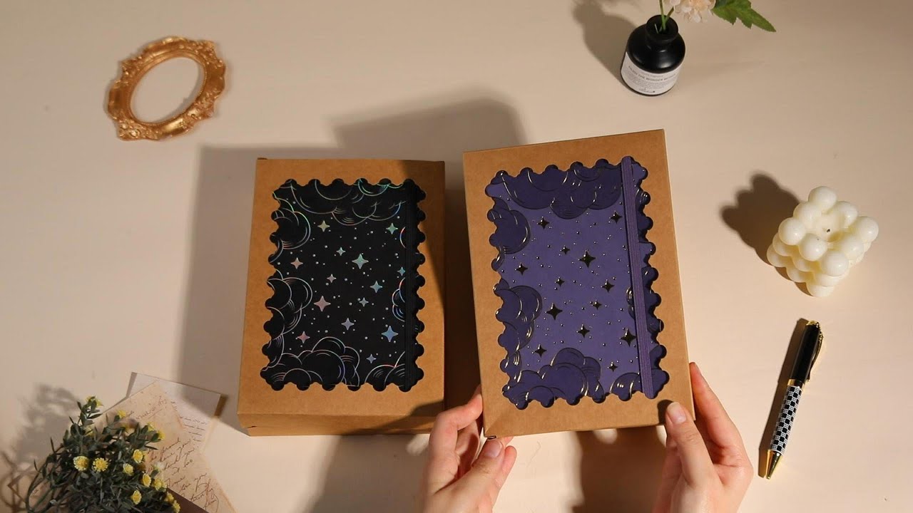 Starry Sky Collection | A5  Dot Grid Notebook