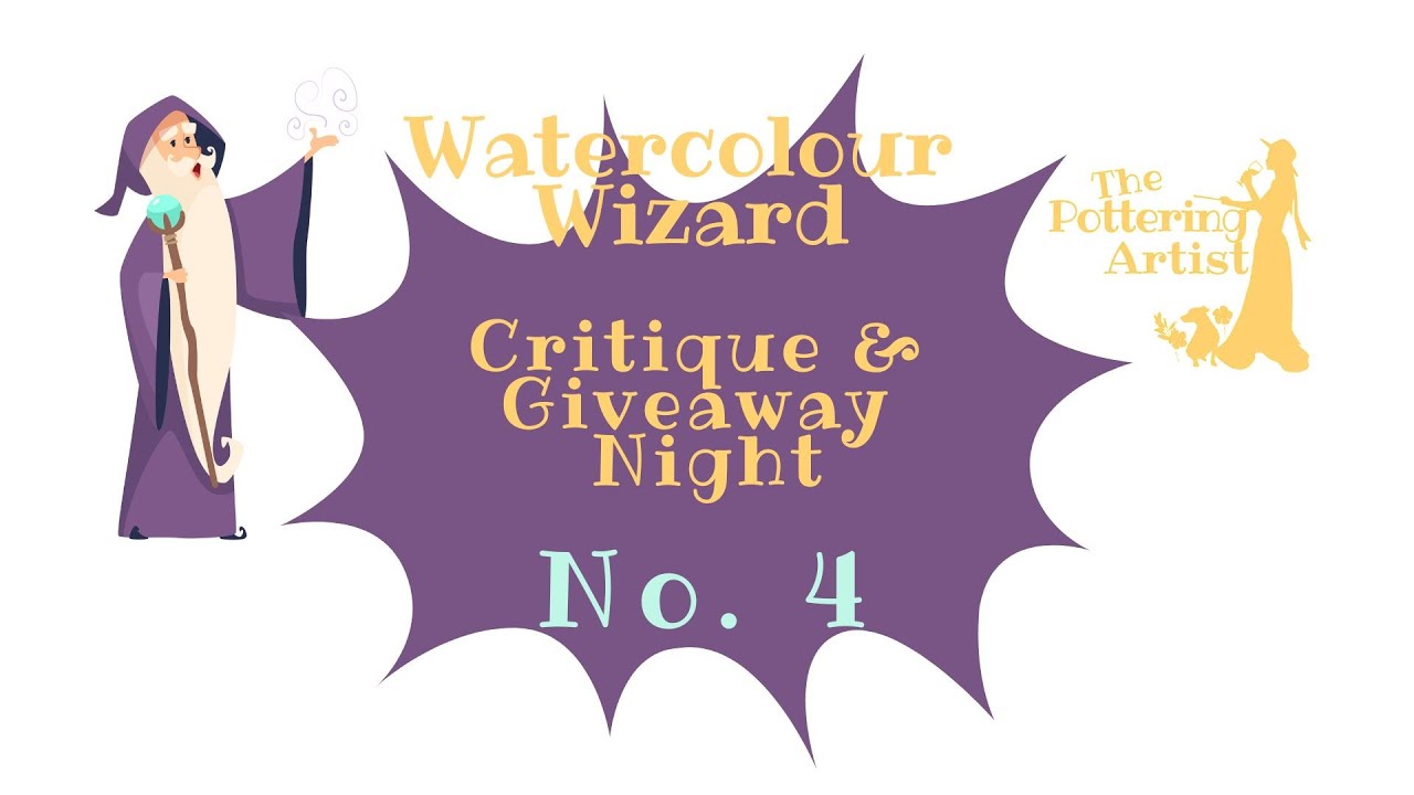 Watercolour Wizard Episode 4 Daffodils Draw and Critique