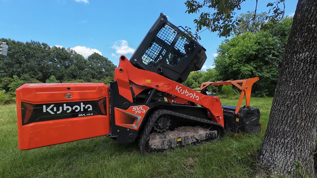Kubota SVL75-3 50-часовое обслуживание и обзор