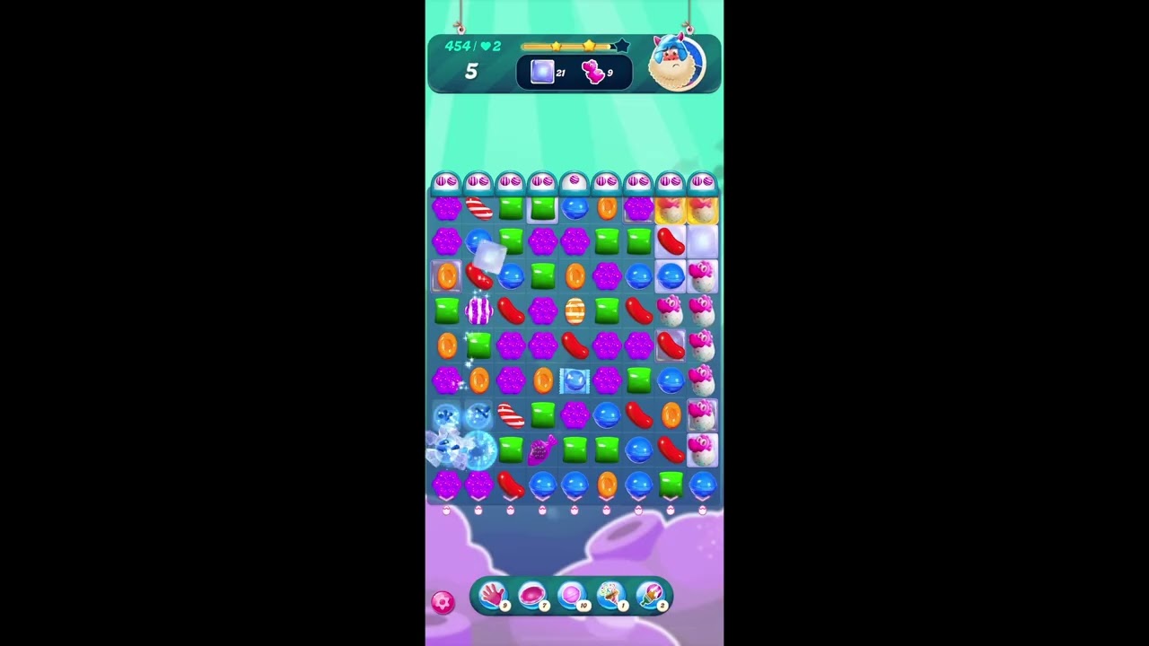 Candy Crush Saga Level 454 #454