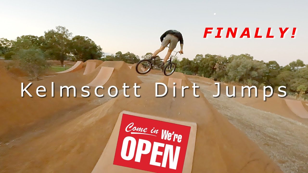 Kelmscott Dirt Jumps are FINALLY OPEN!