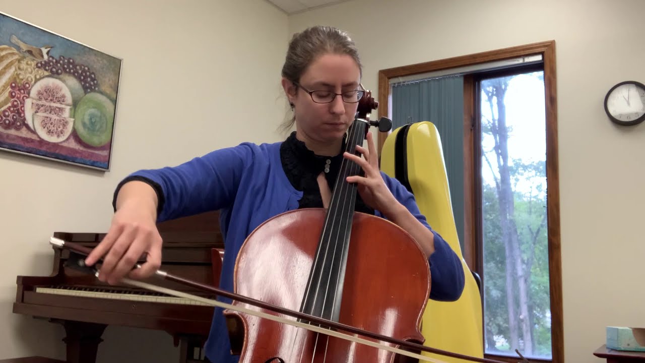 Sevcik op 3, Theme and 1-4 Variations