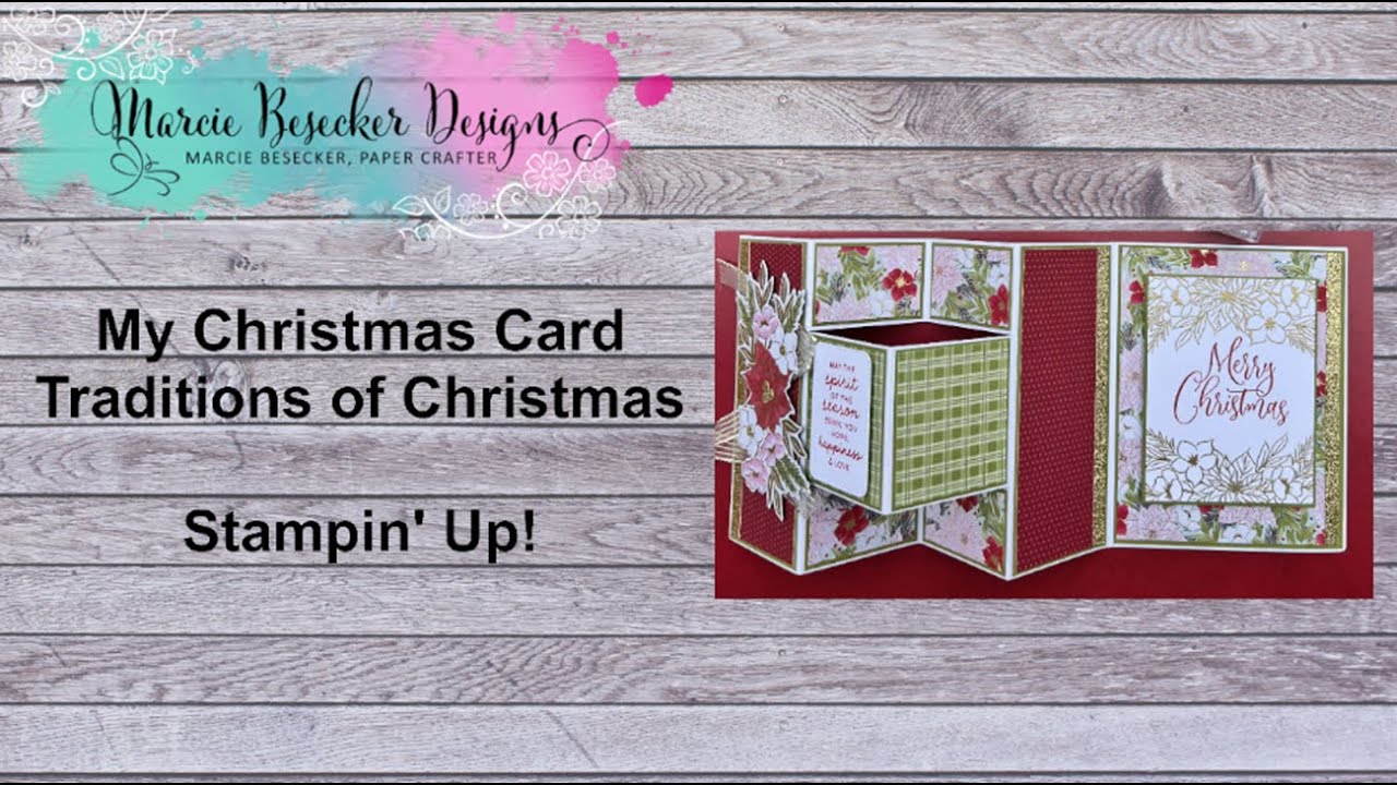 Моя рождественская открытка — Рождественские традиции — Stampin' Up!