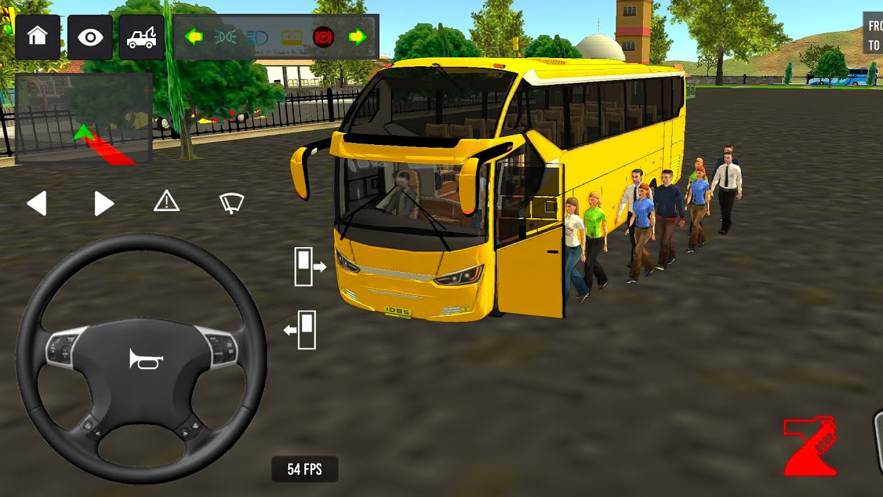 euro coach bus simulator 😱🚌 || new coach bus simulator part- Android gameplay