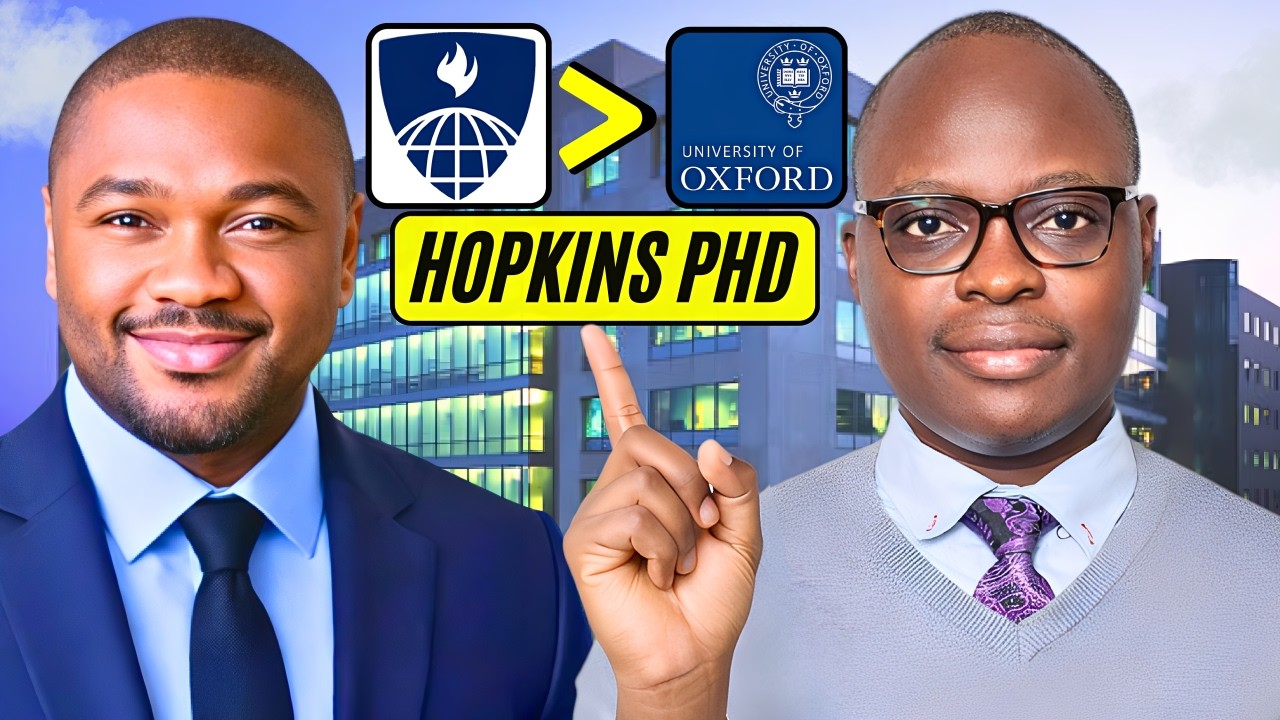 From Uganda to Hopkins and Oxford: His Acceptance Story