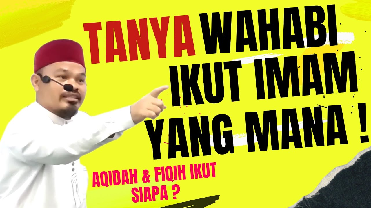 🔴 AQIDAH & FIQH - WAHABI IKUT SIAPA ? II Ust. Alnofiandri Dinar . LC. MA
