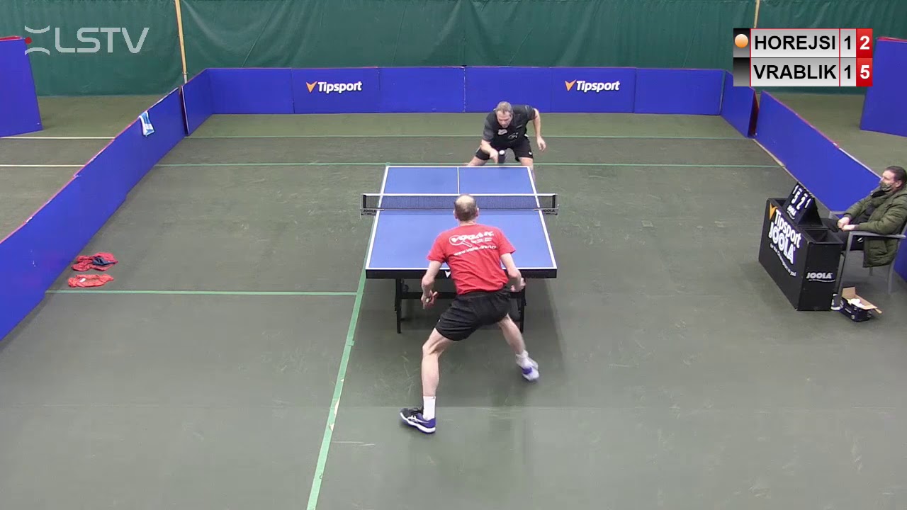 TABLE TENNIS 2020 Miroslav Hořejší vs Jiří Vráblík (TTSTAR SERIES, March 30th 2020, group match)