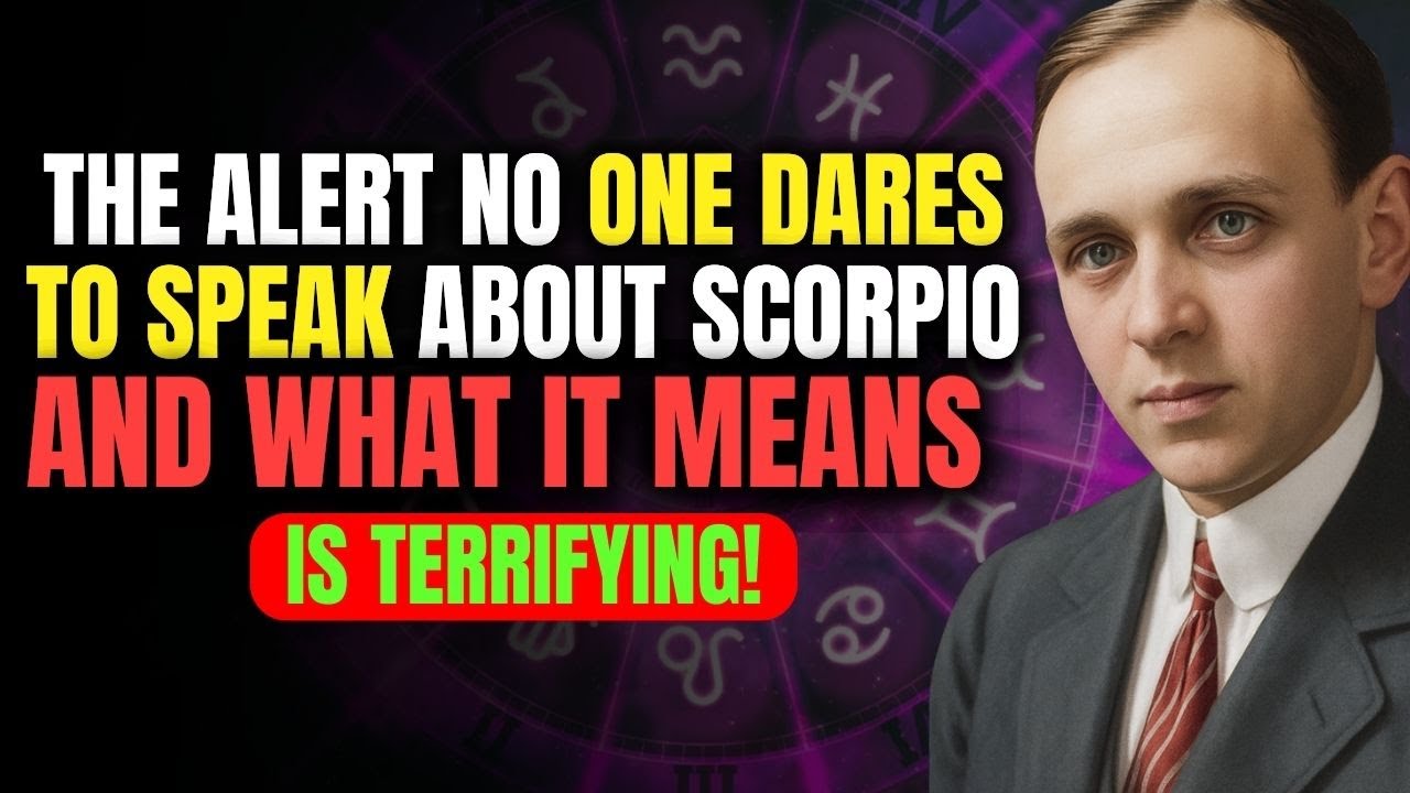 The SECRET ENERGY that only SCORPIO received from GOD and that no other sign possesses | Edgar Cayce