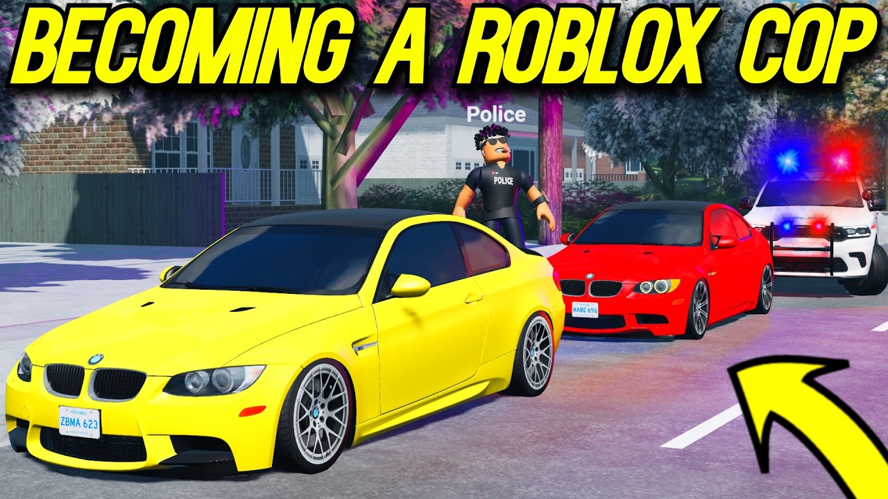 I Became A Cop In Young Street, Ontario Roblox!