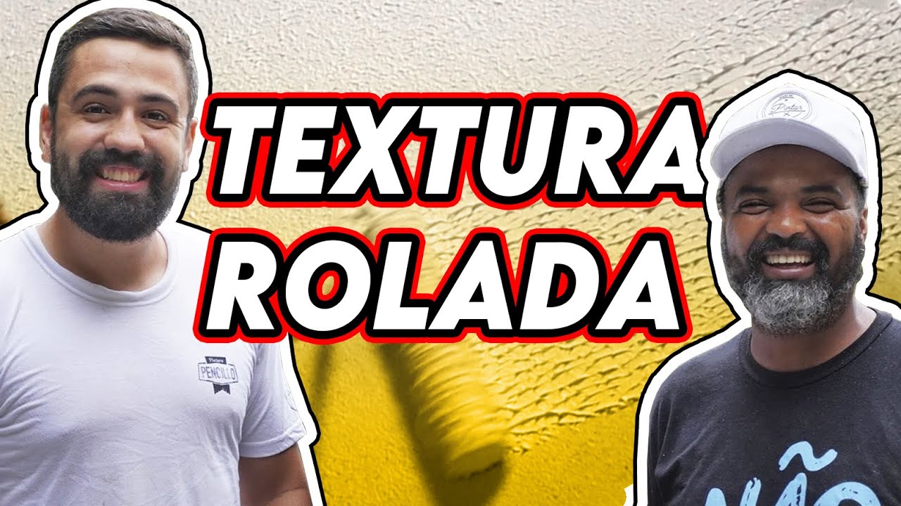 COMO FAZER TEXTURA ROLADA SEM MANCHAR