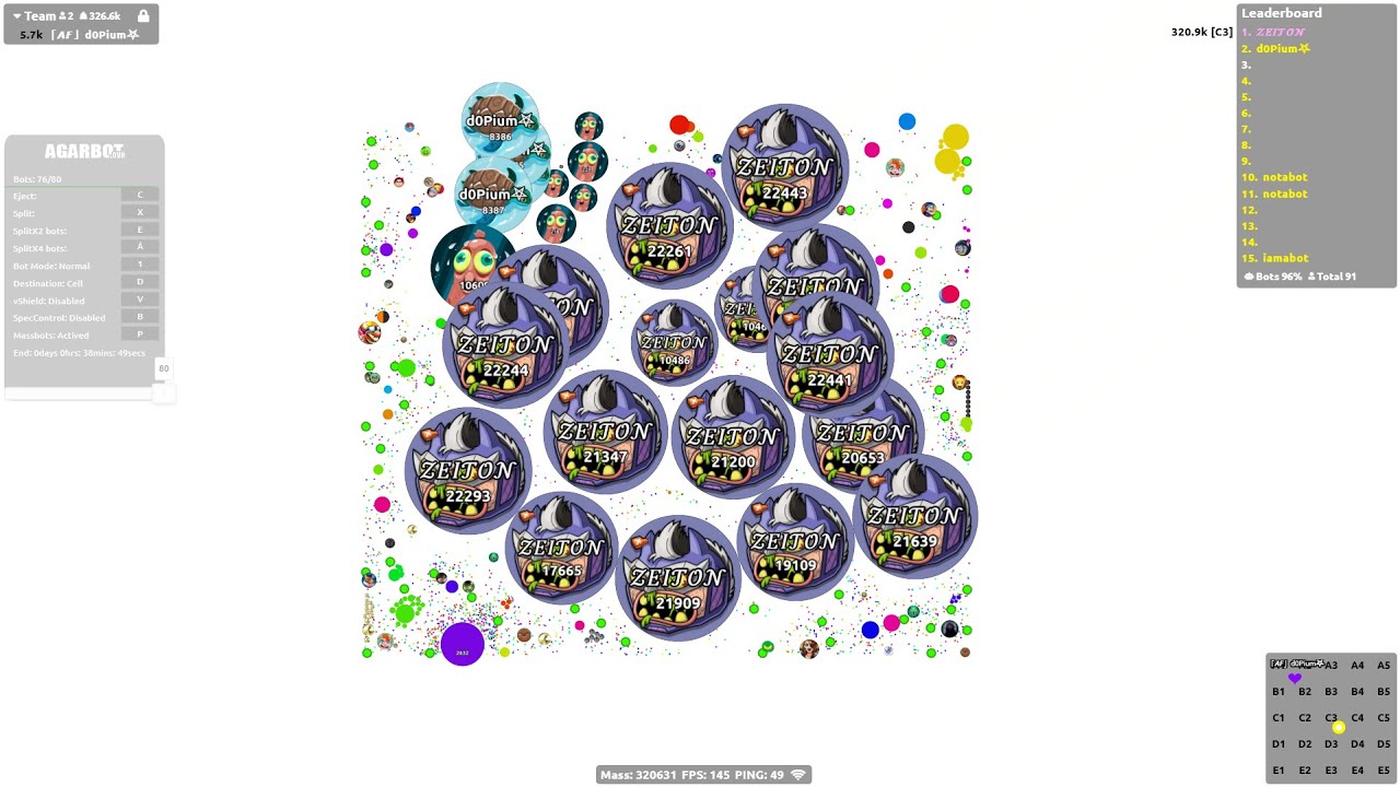 AGAR.IO PC 🔴 LIVESTREAM 🔴#104 | Sponsored by AGARBOT.OVH