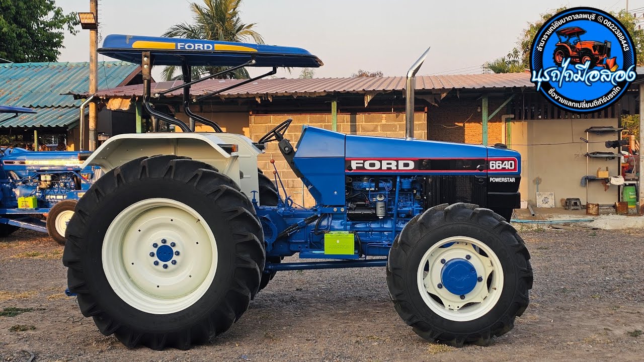 FORD 6640  เกียร์กลาง 550,000 สนใจ ☎️0822388443 นุรถไถมือสอง