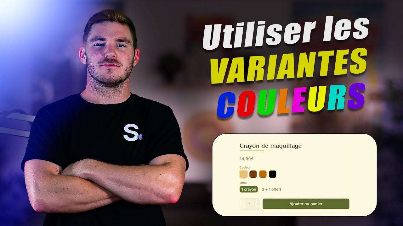 Comment afficher les variantes couleurs ? - Story Thème