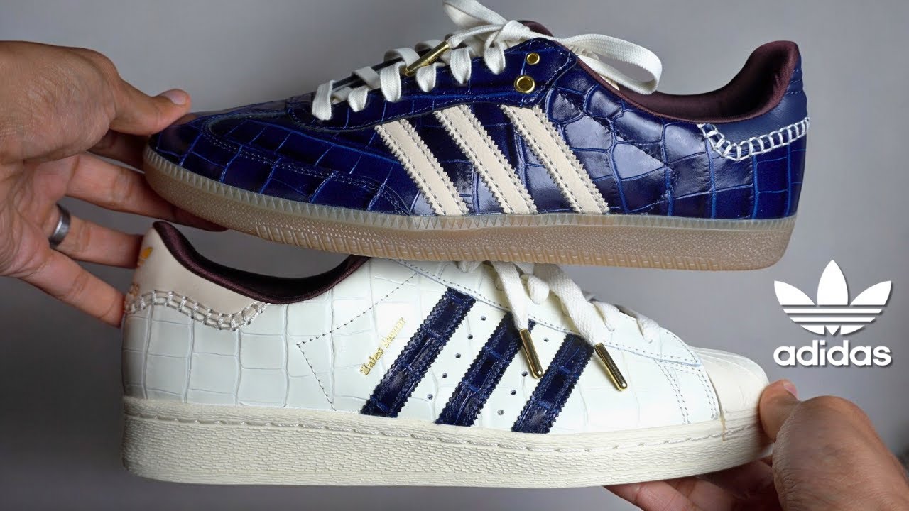 Лучшие пары на данный момент? — Обзор кроссовок Wales Bonner Adidas из крокодиловой кожи Samba и ...