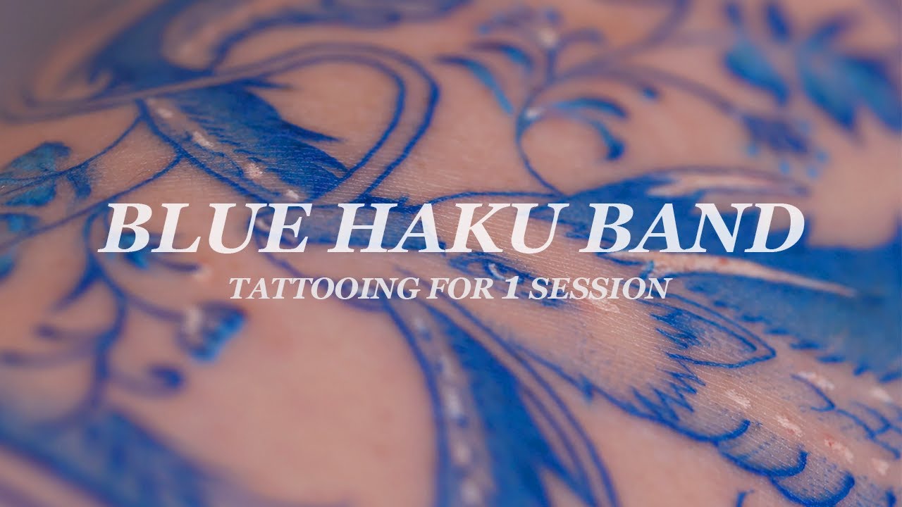 BLUE HAKU BAND TATTOOING  [OOZYTATTOO]
