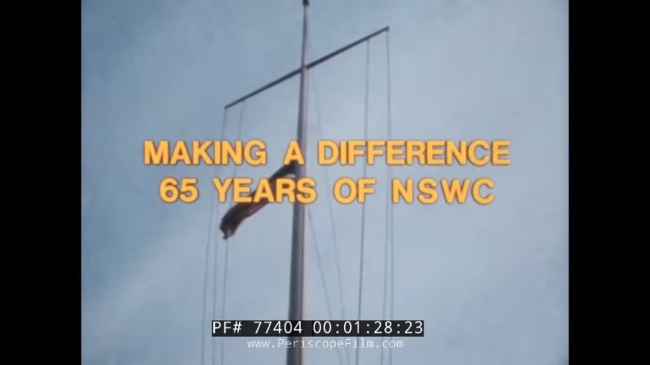 NAVAL SURFACE WEAPONS CENTER 1983 ANNIVERSARY U.S. NAVY FILM  77404
