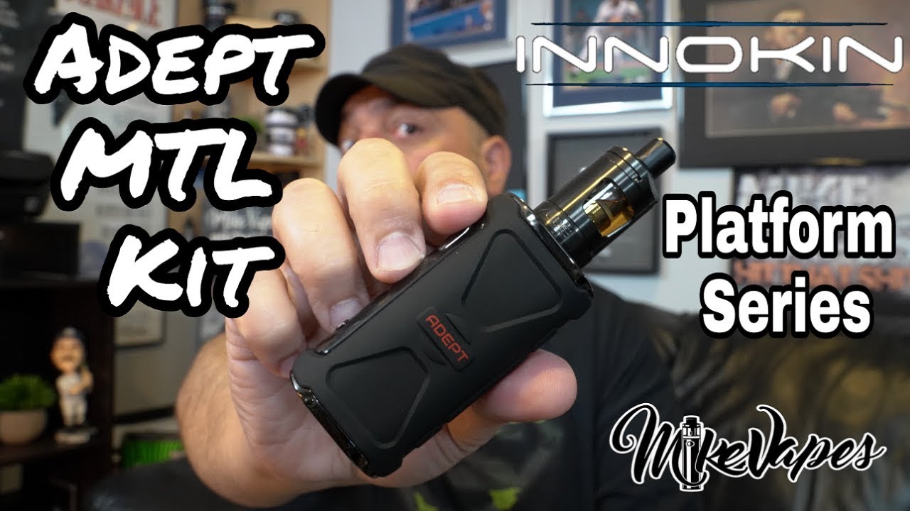 Innokin Adept 3000 Mah MTL Kit By Phil & Dimitris