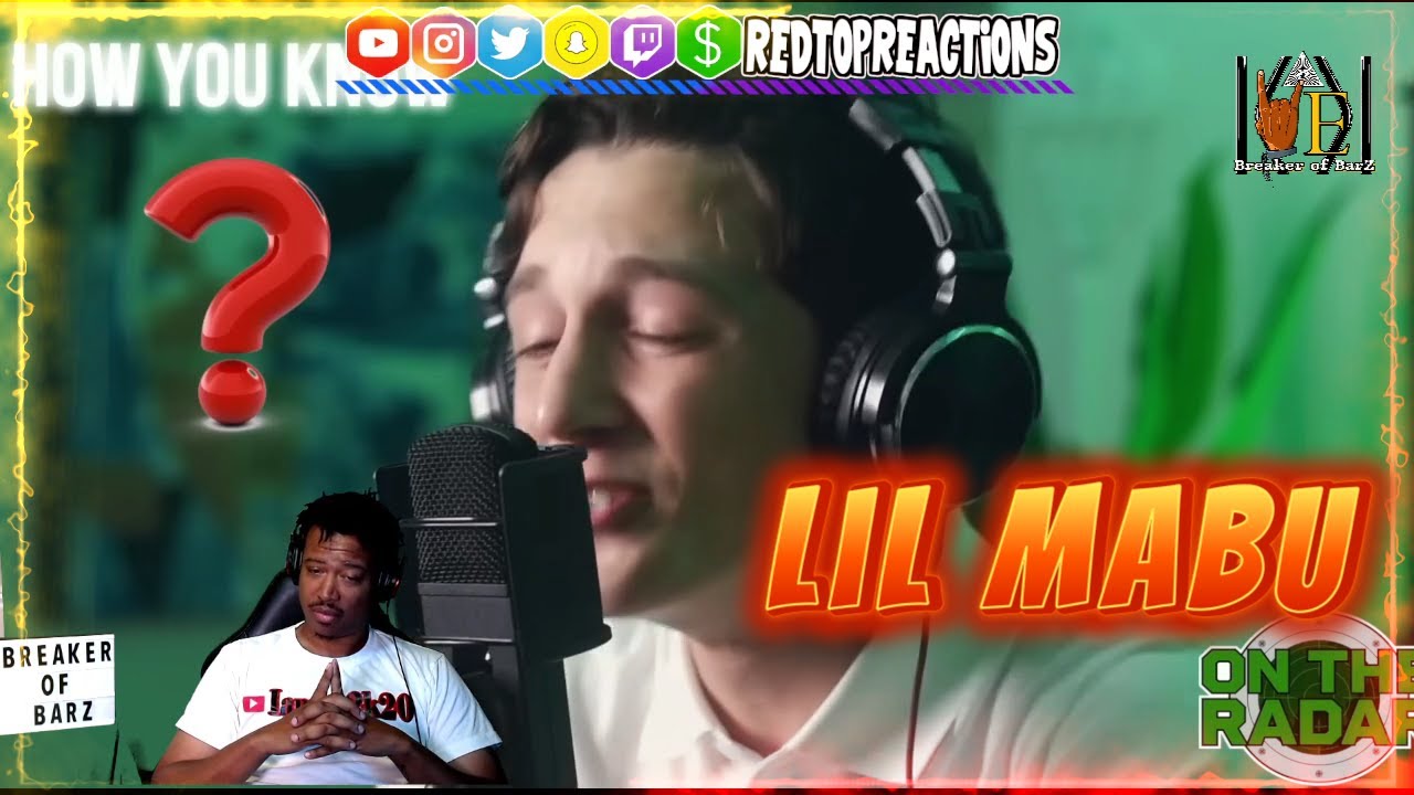 [1st ever listen] Lil Mabu - On the radar freestyle Reaction
