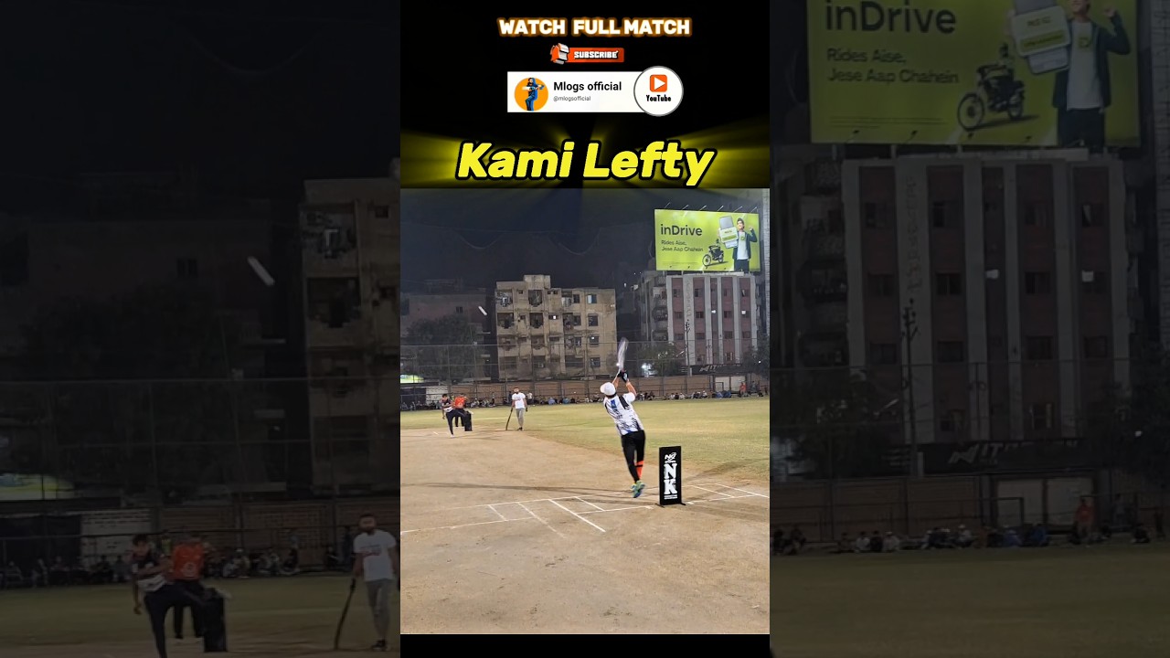 Kami Lefty on Fire 🔥 #shorts #youtubeshorts #cricket #tapeballcricket #trending #viralshorts