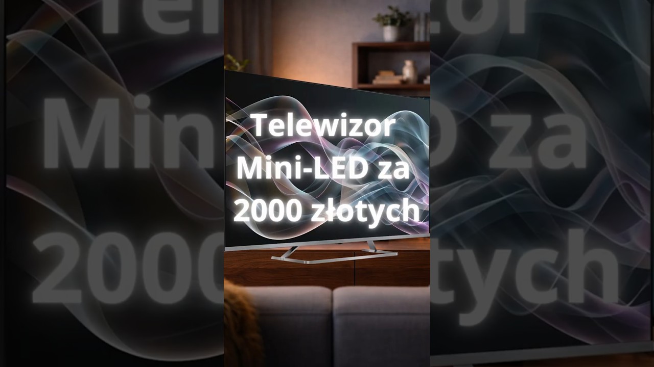 Telewizor Mini-LED za mniej niż 2000 zł?! Test telewizora Sharp JP7765E