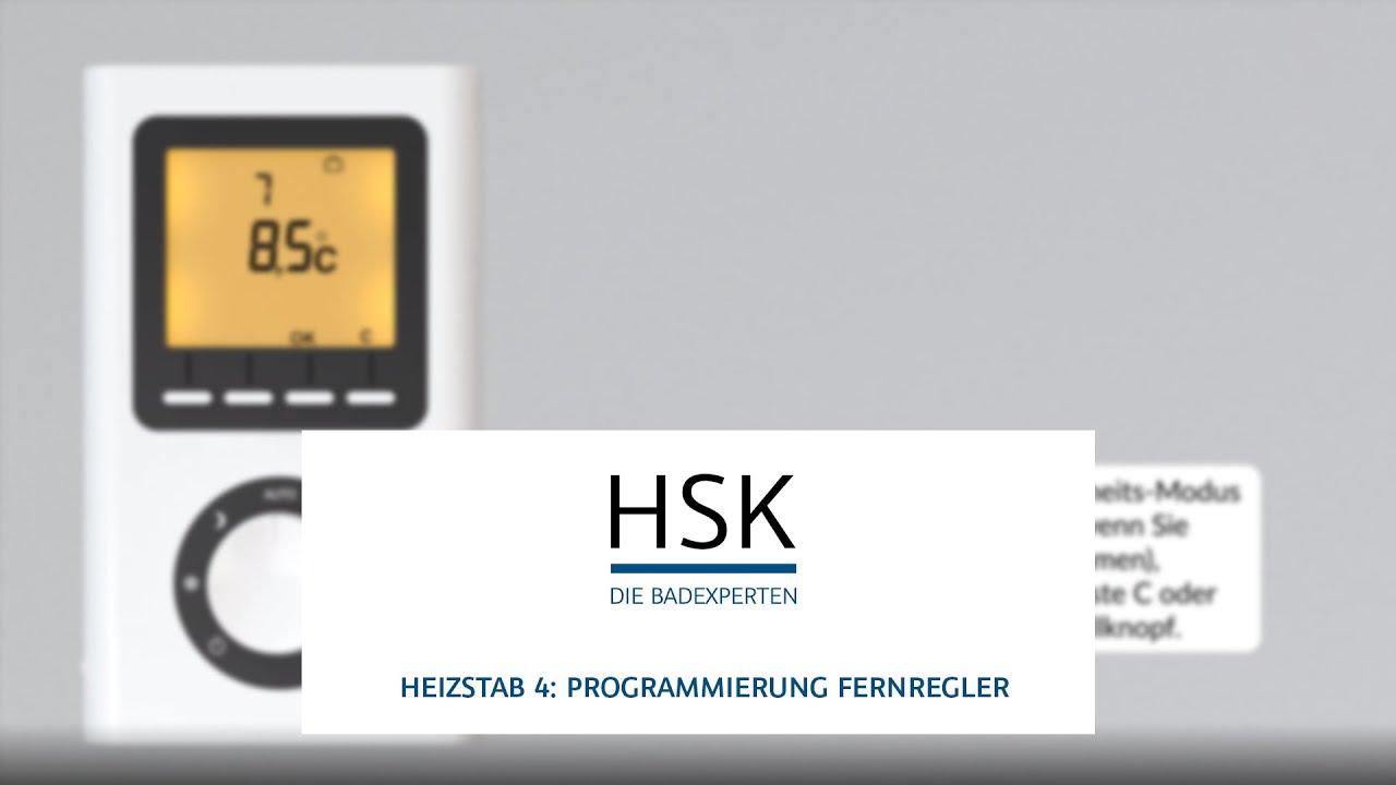 Heizstab 4 mit Fernregler von HSK | Wärme für das Wohlbefinden