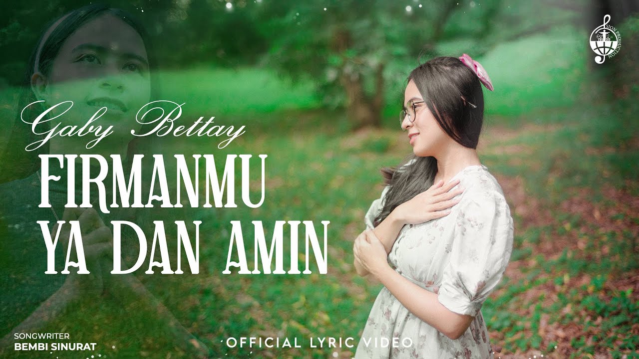 FirmanMu Ya Dan Amin - Gaby Bettay (Official Lyric Video)