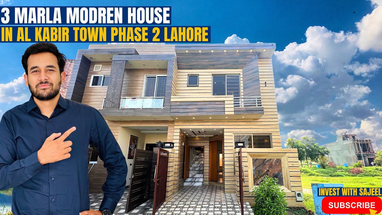 3 Marla House 🏠 for Sale in AL-KABIR TOWN PHASE 2 LAHORE
